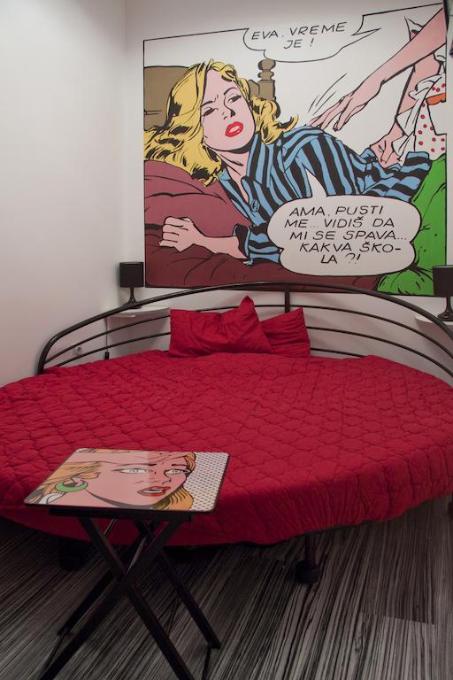 Pop Art Hostel Belgrado Habitación foto