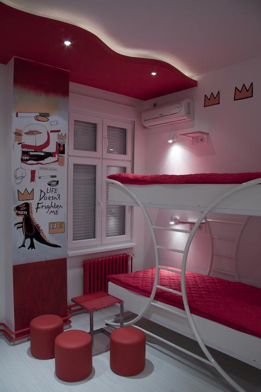 Pop Art Hostel Belgrado Habitación foto